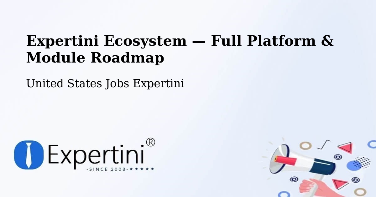 Expertini Ecosystem — Full Platform & Module Roadmap – Phoenix